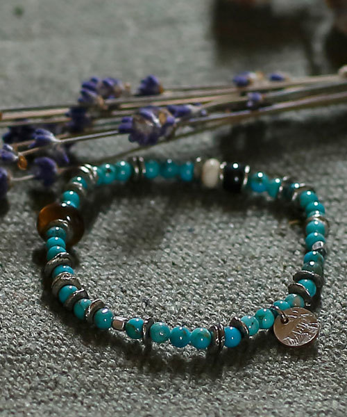 AMP JAPAN / Round Turquoise Bracelet