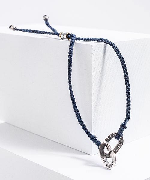 AMP JAPAN / Braid Waxed Cord Bracelet -Puzzle-