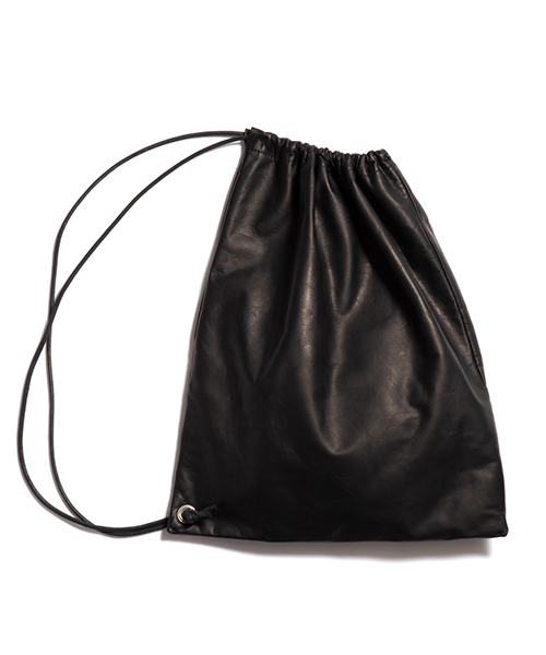 MR.OLIVE E.O.I / WATER PROOF WASHABLE LEATHER / DRAWSTRING GYM BAG