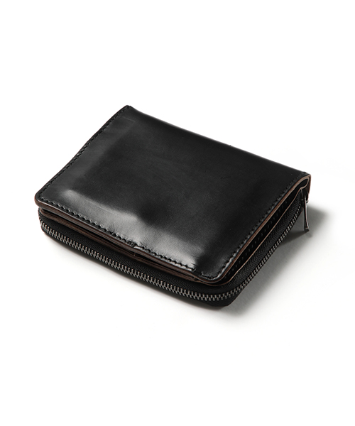 MR.OLIVE E.O.I / HORWEEN CHROMEXCEL LEATHER / COMPACT ZIP WALLET