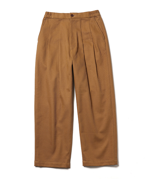 MR.OLIVE / HEAVY KERSEY CLOTH / 2-TACK WIDE EASY PANTS