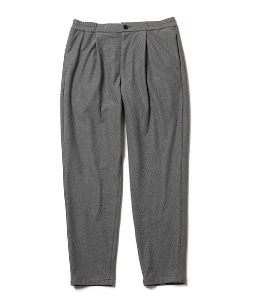 MR.OLIVE / COMFORTABLE STRETCH BRUSHED CLOTH / WIDE TAPERED EASY PANTS