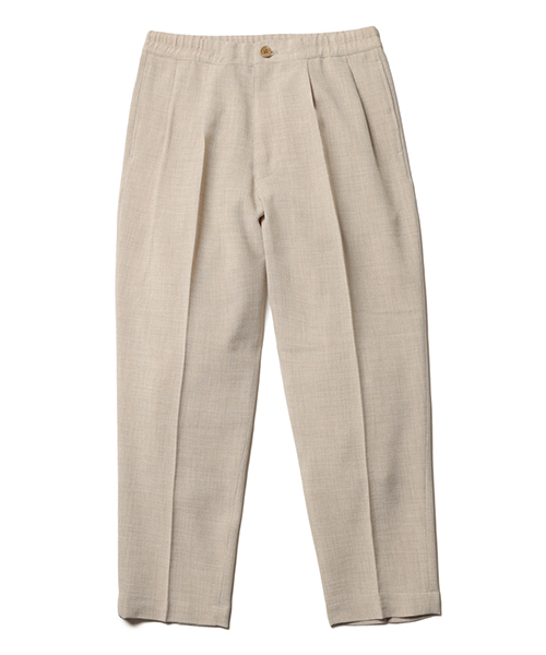 MR.OLIVE / REFLAX BUTCHER / 2TACK TAPERED EASY PANTS
