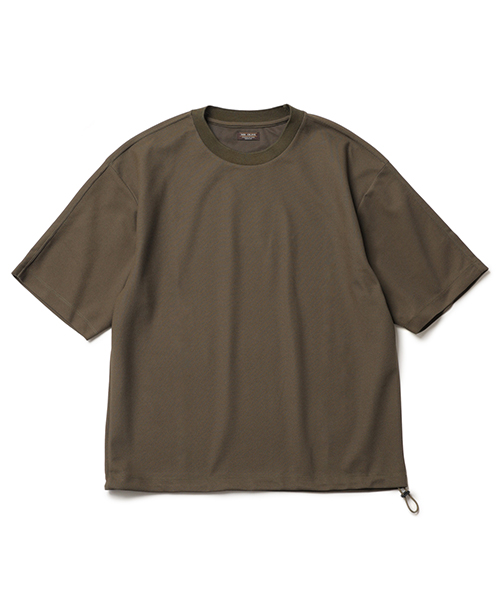 MR.OLIVE / FIELDSENSOR BIRDSEYE / ADJUSTMENT HEM T-SHIRT