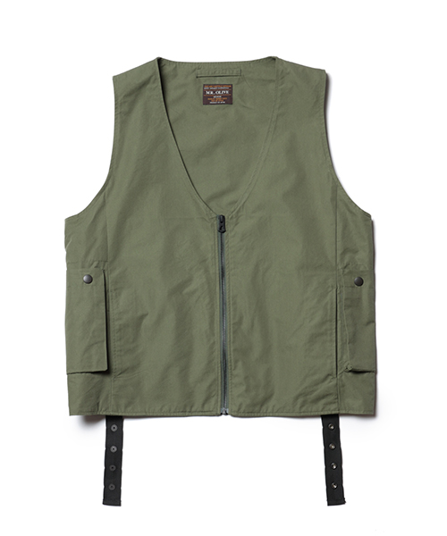 MR.OLIVE / C/N WEATHER CLOTH / AIR FORCE RADIO VEST