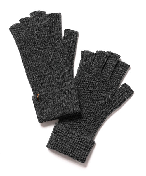 LAMBSWOOL KINT / FINGERLESS GLOVE