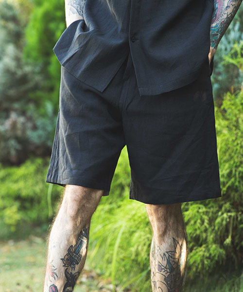 SILKY LINEN / RELAX EASY SHORTS